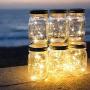 Aikenus 10 Pack LED Fairy String Lights Indoor Lights Waterproof White Lights Battery Operated, 47 Inches 24 LEDs Firefly Lights for Bedroom Weddings Christmas Decorations Party DIY (Warm White)