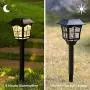 Maggift 8 Lumens Solar Pathway Lights Solar Garden Lights Outdoor Solar Landscape Lights for Lawn Patio Yard Pathway Walkway, 6 Pack