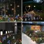 Outdoor Solar Garden Stake Lights, 3Pack Lily Flower Lights Waterproof Solar Landscape Lights, Outdoor Decoration Lights for Garden, Patio, Backyard