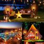 Upgraded Solar Torch Lights, Super Bright LED Waterproof Flickering Dancing Flames Torches Light Outdoor Solar Landscape Decoration Lighting Dusk to Dawn Auto On/Off Path Lamp (4 Pack-Circle)