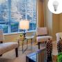 TaoTronics A19 LED Light Bulbs 60 Watt Equivalent, 3000K (Soft White), 810 Lumens, No Flicker, Non-Dimmable - Pack of 6