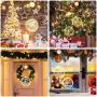 zz Sleep tight Christmas Light, 3D LED Lights, Christmas Decorations,Christmas Bell Christmas Hanging Window Lights with Battery Powered for Indoor Wall Ornaments for Home, Living Room, Showcase