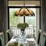 Capulina Tiffany Dining Table Lights, 16 Inch Wide Hanging Tiffany Style Lamp, 2-Light Stained Glass Lighting Fixtures, Stained Glass Dining Room Lights, Beautiful Victorian Tiffany Pendant Lights Capulina Tiffany Dining Table Lights, 16 Inch Wide Hanging Tiffany Style Lamp, 2-Light Stained Glass Lighting Fixtures, Stained Glass Dining Room Lights, Beautiful Victorian Tiffany Pendant Lights