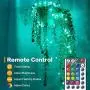 Makion String Fairy Lights with Remote Control,33Ft 100LEDs USB Powered RGB+Warm White 16 Color Changing Twinkle Lights for Bedroom Party Christmas Wedding,Multicolor