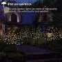 HeyMate Solar Lights Outdoor 2 Pack Warm White Star Garden Star Decorative Lights Waterproof for Yard,Patio,Lawn,Pathway,Backyard,Christmas Decoration