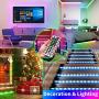 XProject 65.6 Feet Led Strip Lights, Led Lights for Bedroom, Color Changing Lights with Remote(2 Rolls of 32.8ft) XProject 65.6 Feet Led Strip Lights, Led Lights for Bedroom, Color Changing Lights with Remote(2 Rolls of 32.8ft)