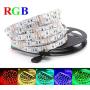 econoLED 12V Flexible SMD 5050 RGB LED Strip Lights, LED Tape, Multi-Colors, 300 LEDs, Non-Waterproof, Light Strips, Color Changing, Pack of 16.4ft/5m Strips
