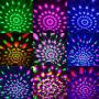 Disco Ball Party Lights Portable Rotating Lights Sound Activated LED Strobe Light 7 Color with Remote and USB Plug in for Car Home Room Parties Kids Birthday Dance Wedding Show Club Pub Xmas (1 Pack)