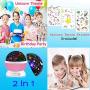 Night Light for Kids,Unicorn Gifts for Girls,Star Projector Gifts for Teenage Girls with Music 2 in 1 Popular Cool Toys Christmas Xmas Birthday Gifts for Girls Age 2 3 4 5 6 7 8 9Year Olds Baby Girls