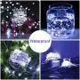 Blingstar Fairy Lights 2 Pack String Lights 33ft 100 LED USB and Battery Operated Christmas Lights Remote Control Timer 8 Modes Firefly Lights Cool White Fairy String Lights for Bedroom Wedding Decor