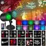 OHMU LED Christmas Projector Lights, Remote Control 2-in-1 Moving Patterns (2-in-1 Moving Patterns)