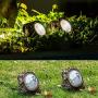 Starry Love Solar Rock Lights, 2 pack10 LED Outdoor Waterproof Garden Rock Lights, Outdoor Courtyard Terrace Driveway Garden Path Landscaping Spotlight Starry Love Solar Rock Lights, 2 pack10 LED Outdoor Waterproof Garden Rock Lights, Outdoor Courtyard Terrace Driveway Garden Path Landscaping Spotlight