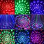 Sound Activated Party Lights with Remote Control Dj Lighting, RGB Disco Ball, Strobe Lamp 7 Modes Stage Par Light for Home Room Dance Parties Birthday DJ Bar Karaoke Xmas Wedding Show Club Pub