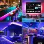 Litake LED Strip Lights 32.8ft, Waterproof Color Changing LED Light Strips,SMD 5050 300 LEDs 44 Keys IR Remote Flexible LED Tape Strip Lights for Bedroom Home