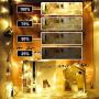 Ollny LED Curtain Lights 300 LED Hanging Lights 9.8Ft9.8Ft Fairy Lights with Remote 8 Modes and USB Plug in String Light for Bedroom Wall Decoration for Girl Children Indoor Outdoor Party Christmas