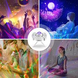 Galaxy Projector for Bedroom One Fire Galaxy Lights for Room Starry Sky Night Light Projector with Adjustable Tripod Stand 4 in1Space Projector Lamp for Kid with Bluetooth Speaker for Valentines Gift