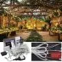 MAGGIFT 304 LED Curtain String Lights, 9.8 x 9.8 ft, 8 Modes Plug in Fairy String Light with Remote Control, Christmas, Backdrop for Indoor Outdoor Bedroom Window Wedding Party Decoration, Warm White MAGGIFT 304 LED Curtain String Lights, 9.8 x 9.8 ft, 8 Modes Plug in Fairy String Light with Remote Control, Christmas, Backdrop for Indoor Outdoor Bedroom Window Wedding Party Decoration, Warm White