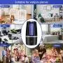 Bug Zapper, Electric Mosquito Killer, Fly Insect Trap ndoor & Outdoor, Mosquito Trap with Electronic Lamp for Backyard