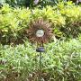 Sun Solar Lights Outdoor, NIORSUN Solar Lights Garden Decorative Metal Stakes Waterproof for Yard, Lawn, Walkway, Flowers