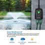 DEWENWILS Outdoor Indoor Remote Control Outlet Power Strip Weatherproof, Wireless Electrical Plug in Light Switches, Separately Controlled 3 Pack Receivers, 15 AMP, 100 FT Range, ETL Listed