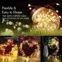 SUPBEC 6 Pcs Battery Operated Fairy String Lights-10ft/3m 30 LEDs Mini Bulb, Super Bright Starry Light for Gift Wedding Party Bedroom Home Christmas Decoration Crafts (Warm White)