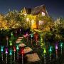 Solar Angel Lights Outdoor, Qualife Garden Gifts for Housewarming Mom Women,Solar Powered Decorative Light for Garden Yard Patio, Cemetery Grave Decorations, 2 Pack.