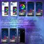 Bluetooth Music Strip Lights 32.8 Feet, Hedynshine Waterproof Strip Lights Sync to Music 300pcs LED Chips,RGB Rope Lights with Remote, Smart Phone App Controled Color Changing Light Strips