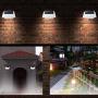 Solar Gutter Lights Motion Sensor Outdoor Security Light (2 Pack), LED (6-Diode) Waterproof Durable Fence Gutter Driveway Garden Patio Path Decking Light Made for Quality Outdoor Life