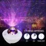 Galaxy Globe Light Nova Projector - Star Light Projector for Bedroom by Myriad 365 | Galaxy Glow Projector | Ocean Galaxy Light Bedroom | Comes w/Remote