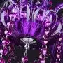LAKIQ Crystal Modern Chandelier Lighting Fixtures Living Room Bedroom Hanging Pendant Light Candle Candelabras Shape Length Adjustable for Dining Room (Purple, 6 Lights) LAKIQ Crystal Modern Chandelier Lighting Fixtures Living Room Bedroom Hanging Pendant Light Candle Candelabras Shape Length Adjustable for Dining Room (Purple, 6 Lights)