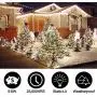 Silvom White Christmas Lights, 100 LED Tree Lights, 33ft Xmas Christmas Lights, 120V UL Certified Indoor & Outdoor String Lights for Christmas, Party, Wedding, Patio, Garden, Fence, Holiday Decoration
