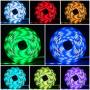 16.4ft RGB Flexible Strip Lights,Color Changing 150 Units SMD 5050 12V Waterproof Tape Lights,LED Lights for Bedroom,TV Back Light, Kitchen,Used for Light Bar Replacement,NO Power Adapter