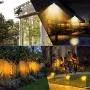 Biling Solar Spotlights Outdoor, 2-in-1 Solar Landscape Lights 12 LED Bulbs Solar Powered Lights IP67 Waterproof Adjustable Wall Light for Patio Pathway Yard Garden Driveway Pool - Warm White(4 Pack) Biling Solar Spotlights Outdoor, 2-in-1 Solar Landscape Lights 12 LED Bulbs Solar Powered Lights IP67 Waterproof Adjustable Wall Light for Patio Pathway Yard Garden Driveway Pool - Warm White(4 Pack)