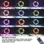 LED Strip Lights, 16.4ft RGBW Color Changing LED Lights Strip, 5050 180LEDs Flexible LED Tape Light with 44-Key IR Remote Controller and 12V Power Supply, Ideal for Home Bedroom and Holiday Decoration