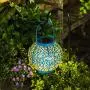 Solar Big Lantern Hanging Garden Outdoor Lights Metal Waterproof LED Table Lamp Decorative Solar Big Lantern Hanging Garden Outdoor Lights Metal Waterproof LED Table Lamp Decorative