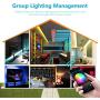 Nexlux Led Light Strip, 32.8ft WiFi Wireless Smart Phone Controlled Non-Waterproof Strip Light Kit White PCB 5050 LED Lights,Working with Android and iOS System,IFTTT