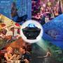 Night Light Projector, OTTOLIVES Star Projector Galaxy Projector & LED Nebula Cloud/Rotatable Ocean Wave Projector with Bluetooth Music Speaker for Baby Kids Bedroom/Home Theatre/Night Light Ambiance