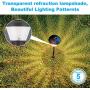 VOLISUN Pathway Lights Outdoor,4 Pack 12V Low Voltage Waterproof Landscape Lights for Garden, Landscape, Path, Yard, Patio, Driveway, Walkway(Warm White)