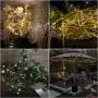 Flower String Lights, Remote Cherry Blossom String Lights ,16.4ft 50 LEDs USB or Battery Operated Fun Room Fairy Lights for All Weather, Wedding, Dorm, Girls Bedroom, Baby Carriage Decoration