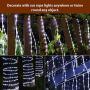 SINAMER LED Rope Light, White 40 Ft 120 LED Rope Light Outdoor,USB Powered, Plug in, Timer/ Remote, 8 Modes LED Rope Light for Bedroom, Patio, Chrismas, Halloween