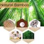 Bamboo Lantern Pendant Lamp, Retro Japanese Style E27 Chandelier Hanging Light Ceiling Lighting Fixture for Living Room Bedroom Restaurant Cafe Teahouse Bar Dining Room Club