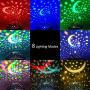 Shayson Star Night Light Projector, Remote Control Projector Night Light for Kids Bedrooms, 8 Colors Changing Options Projector, 360 Degree Rotating Baby Night Light with Timer & Music