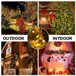 TRAINER SECRET 300 LED String Lights, 98.5ft Fairy String Light Twinkle Lights for Indoor Outdoor Home Xmas Tree Wedding Party Bedroom Decor (Warm White)