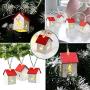 Christmas Lights, Christmas Tree Lights Outdoor LED Christmas Decorative Lights 13.1 Ft 32 LED Battery Operated Lights Fairy String Lights for Bedroom Room Christmas Party Decor