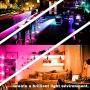 60ft Led Lights,dalattin Led Strip Lights for Bedroom Color Changing Lights with 44 Keys Remote Controller Led Strip Lights,2 Rolls of 30ft