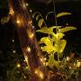 TingMiao Fairy Lights Battery Operated String Lights with Remote Control Timer, 33Ft 100 LED Waterproof 8 Modes Copper Wire Twinkle String Lights for Bedroom Indoor, Warm White,2 Pack