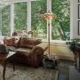 Capulina Hand-Crafted Tiffany Floor Pole Lamp Lights, Tiffany Floor Lamps for Reading, Floor Lamps Tiffany Style Shade, Stained Glass Floor Pole Lamps, Tiffany Standing Lamps (Tall: 70 x W14 inches)