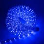 West Ivory 10, 25, 60, 150 ft (25 feet) Blue LED Rope Lights w/ 8 Mode Controller 2 Wire Accent Holiday Christmas Party Decoration Lighting | UL Certified