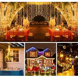 HVIKOV 200 LED Solar Copper Wire String Lamp Led Strip Fairy Garland Outdoor Garden Decorative Light Wedding Christmas Decoration