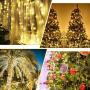 Quwin Waterproof LED Outdoor Christmas String Lights, 115Ft 300 LED UL Certified 8 Modes with End-to-End Plug, Indoor & Outside Fairy Light for Christmas Tree, Patio, Wedding, Party (Warm White) Quwin Waterproof LED Outdoor Christmas String Lights, 115Ft 300 LED UL Certified 8 Modes with End-to-End Plug, Indoor & Outside Fairy Light for Christmas Tree, Patio, Wedding, Party (Warm White)